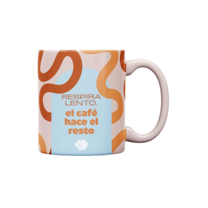 Taza "Respira Lento"