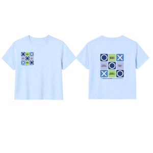 Camiseta "TRES EN RAYA"